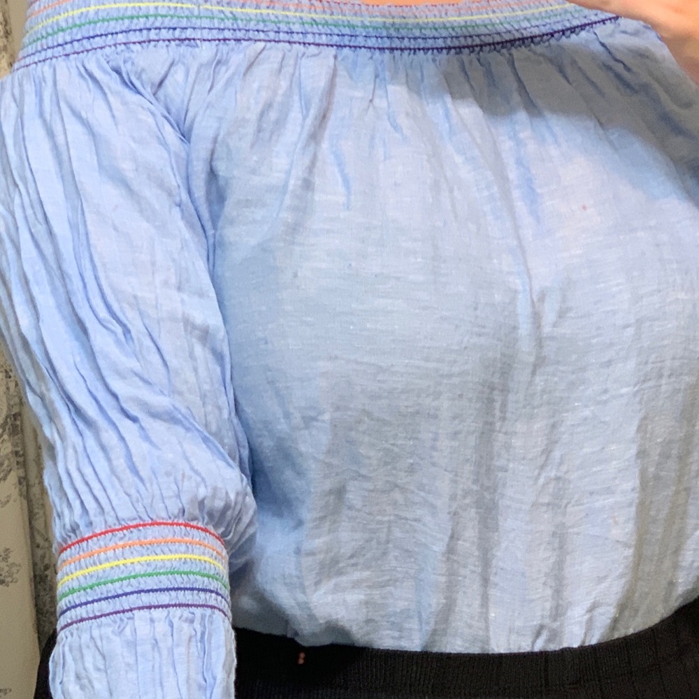 Rainbow blouse!